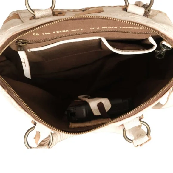 NWOT - Cremello Sansa Satchel by STS